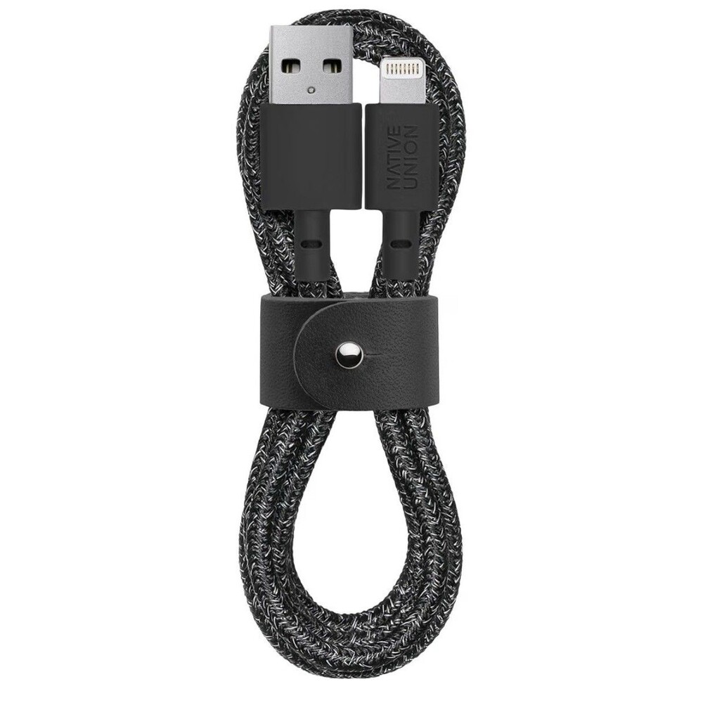 Native Union Belt Cable 4' Lightning “MFi-Certified” to USB-A Cable -SHIPS FREE!